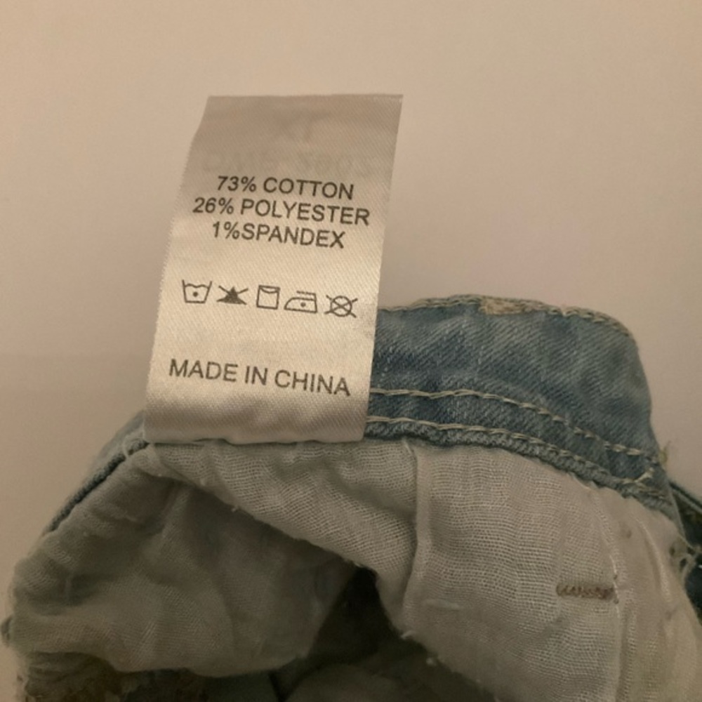 Fringe Jean Shorts - Picture 4 of 5
